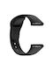 Armband Silikon Schwarz (Redmi Watch 3)