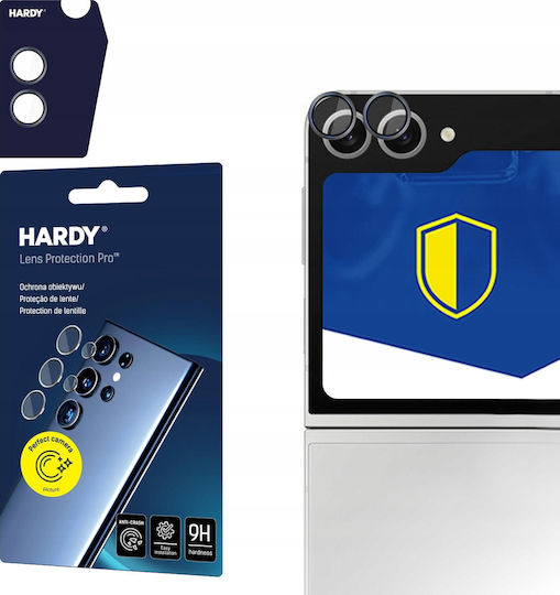 3MK Camera Protection Tempered Glass Black for the Samsung Galaxy Z Flip 6