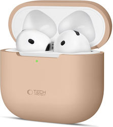 Tech-Protect Silicone Case Case Silicone Cafe Latte for Apple AirPods 4 Tech-Protect Silicone Case Case Silicone Cafe Latte for Apple AirPods 4