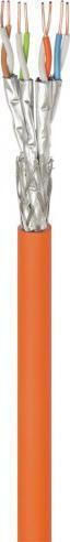 Goobay S/FTP Cat.7a Ethernet Network Cable 100m Orange
