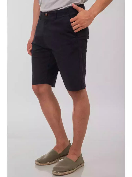 Double Men's Shorts Chino Navy