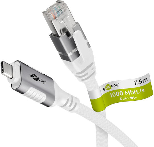 Goobay USB-C-Stecker- zu RJ45-Stecker-Kabel 74179