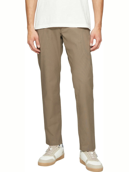 Pantaloni Chino Elastic Coffee