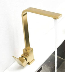 Square Küchenarmatur Zähler Gold