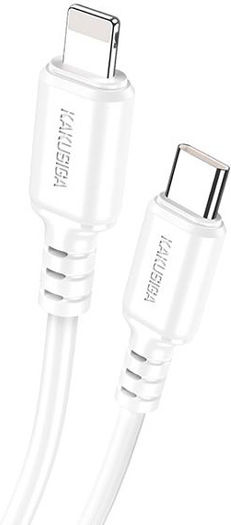 Kakusiga USB-C zu Lightning Kabel 20W Weiß 1m (KSC-982-LC-WH)