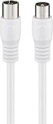 Goobay Cablu Antenă Coaxial de sex masculin - C...