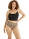 Βαμβακερά High Waist Women's Brazil MultiPack with Lace Black