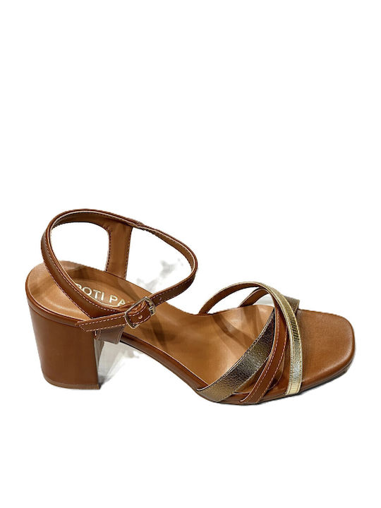 Poti Pati Sandals Brown