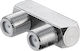 Goobay F Connector U-shape F Socket F Socket 10 Pcs 11938