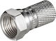 Goobay Twist-on F-connector 7.3 Mm 100 Pcs 51865