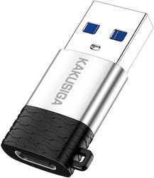 Kakusiga KSC-1421 USB-A male σε USB-C female