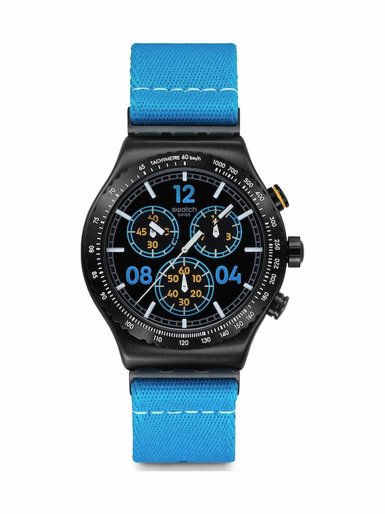 Swatch Unisex Men's Watch Chronograph Battery w...