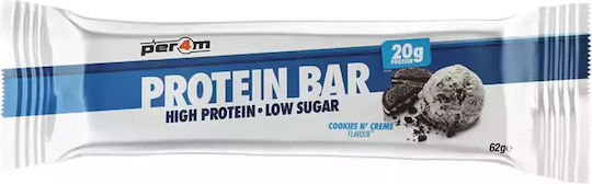 Per4m Protein Bar Μπάρα με 20gr Πρωτεΐνης & Γεύση Cookies 'n' Creme 62gr
