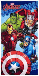 Бързосъхнеща плажна кърпа Avengers 70x140 Disney Dimcol Je12617