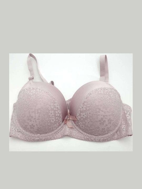 Harvest & Cloud Bra with Light Padding Underwire Purple