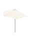 Umbrelă Rotundă Metalică Ecru Φ2.7m