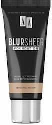 Aa Blur Sheer Foundation Blur 02 Neutral Medium 30ml Aa Blur Sheer Foundation Blur 02 Neutral Medium 30ml