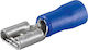 Goobay Female Tab Terminal Blue 17004