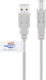 Goobay USB 2.0 Kabel USB-A-Stecker - USB-B-Stecker Gray 2m 50831