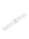 Curea de cauciuc Alb 22mm