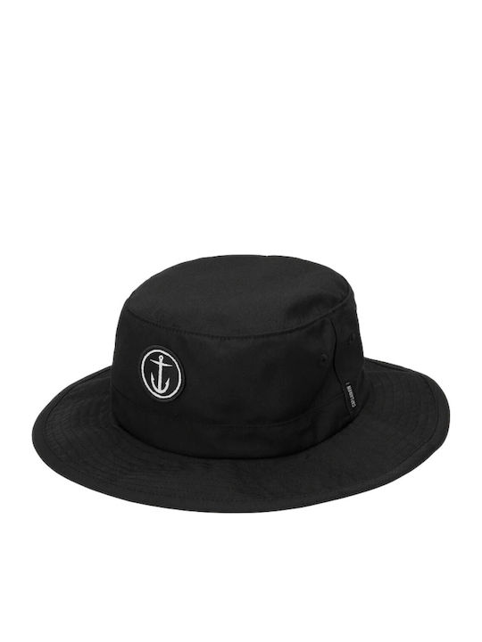 Captain Fin Fabric Hat Bucket Black