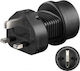 Goobay Travel Adapter Europe To Uk Black 95307