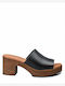 Mules with Heel in Black Color