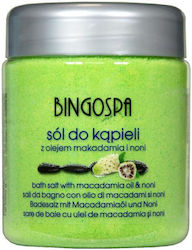 Bingo Spa Bath Salt Macadamia Oil Noni 580g Bingo Spa Bath Salt Macadamia Oil Noni 580g