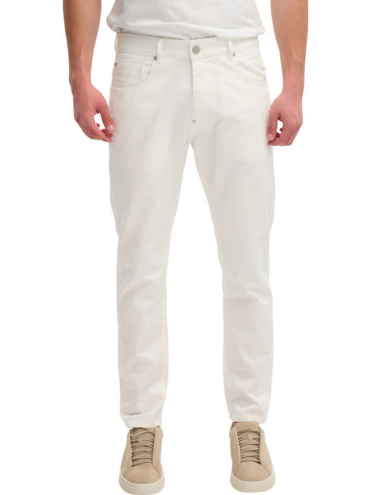 Royal Denim Pantaloni De Blugi Pentru Bărbați Linie Straight Alb Royal Denim Pantaloni De Blugi Pentru Bărbați Linie Straight Alb