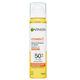 Garnier ​​Vitamic c Brightening Over Make-Up UV Sunscreen Mist Face SPF50+ 75ml