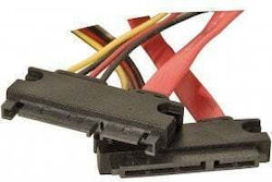 Goobay 93871 Sata Cable 0.5 M Sata 7-pin + 15-pin Black Orange Red Yellow Goobay 93871 Sata Cable 0.5 M Sata 7-pin + 15-pin Black Orange Red Yellow