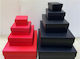 Paper Box With Lid 22cm X 17cm X 7.5cm 0402236 Includes 12 Pcs Red