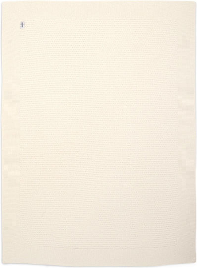 Mamas & Papas Одеяло Детски пелени за пелени Плетено Бежов 70x90см.