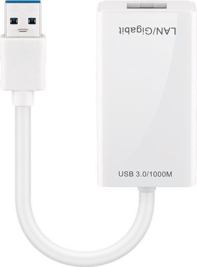 Goobay 95442 Αντάπτορας Δικτύου USB με Ενσύρματη Σύνδεση Gigabit Ethernet