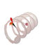 Flamingo Kennedy Cat Tunnel Toy 45x23.5x23.5cm Pink