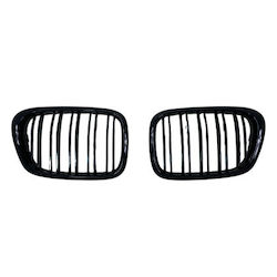 Μάσκα Bmw E39 1995-2003 Διπλές Γυαλιστερές 2τμχ Oem Μάσκα Bmw E39 1995-2003 Διπλές Γυαλιστερές 2τμχ Oem
