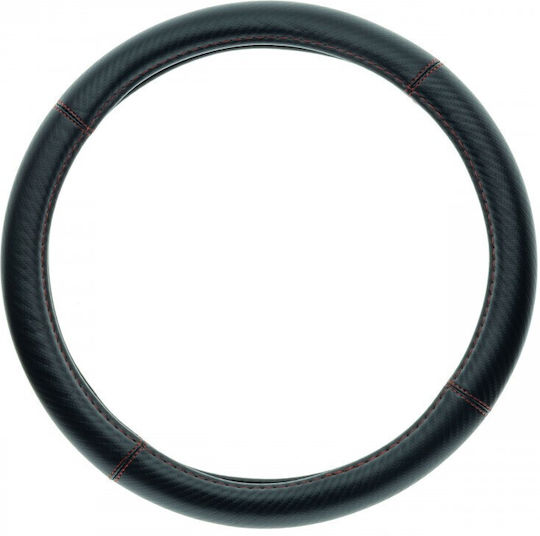 Epswc18 Carbon Fiber Steering Wheel Cover Diameter 37-39cm