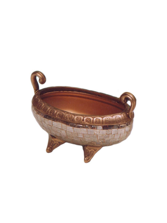 Galifas Decorative Bowl Brown 20x10cm