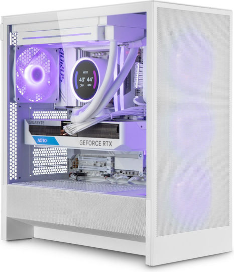 U-Case Arctic Gaming Desktop PC (Ryzen 7-9700X/32GB DDR5/1TB SSD/Radeon RX 9070/W11 Home)