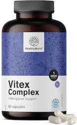 Healthy World Vitex Complex 125мг 90 Капсули Healthy World Vitex Complex 125мг 90 Капсули