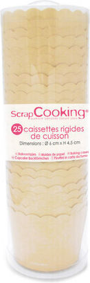 Scrap Cooking Caramel Papers for Cupcakes Paper BG-59-1075 25pcs