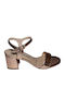 Leather Sandals Gold