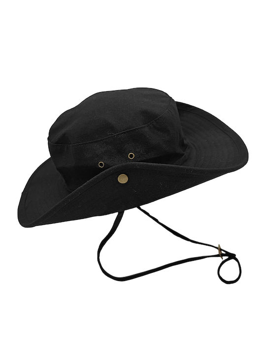 Gift-Me Unisex Fabric Men's Hat Safari Style Black