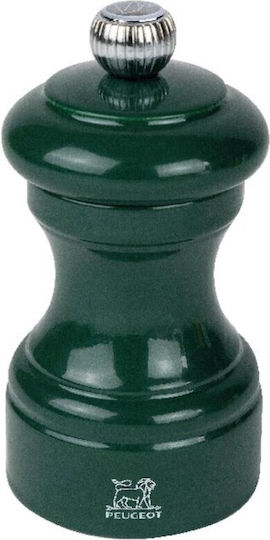 Peugeot Bistro Manual Set Spice Mills made of Wood in Green Color 10cm 1pcs