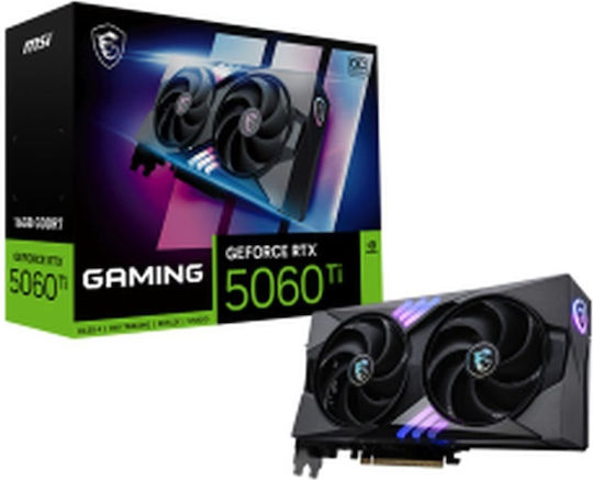 MSI GeForce RTX 5060 Ti 16GB GDDR7 Gaming OC Κάρτα Γραφικών