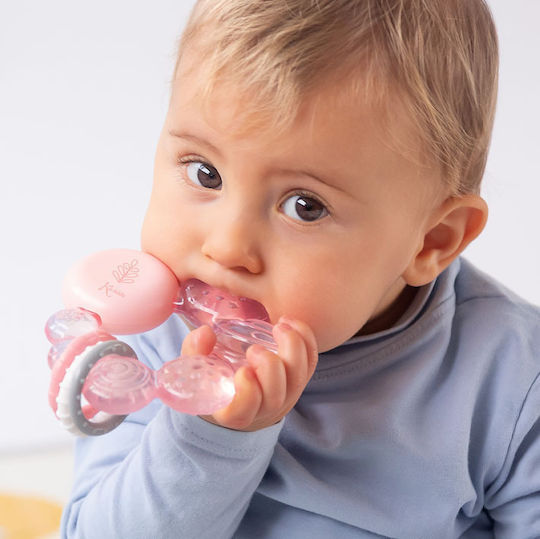 Kiokids Μασητικός Κρίκος Οδοντοφυΐας με Νερό από Σιλικόνη για 4 m+