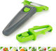Borner Schäler-Set Für Obst Gemüse 3 Stück Grün...