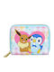 Funko Loungefly Pokemon Piplup and Eevee Friends Παιδικό Πορτοφόλι με Φερμουάρ Pokemon Piplup Eevee Friends