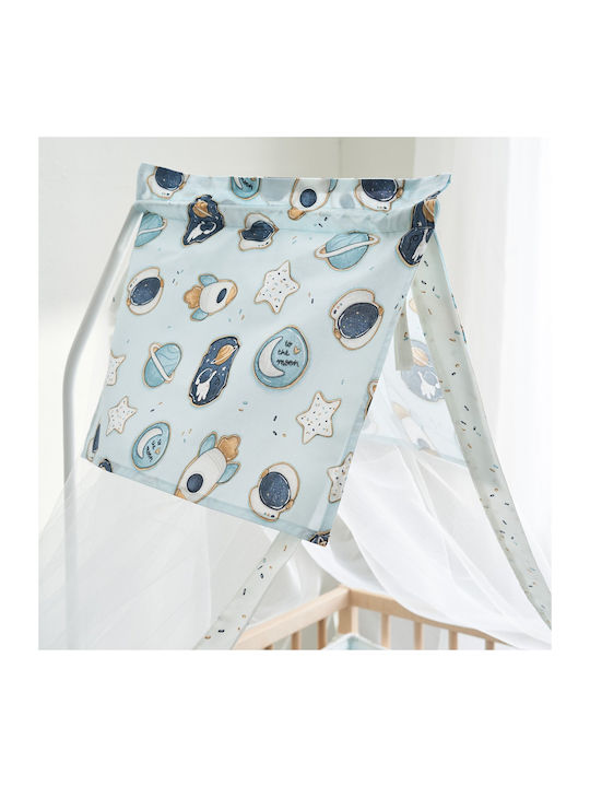 Vesta Home Κουνουπιέρα Κούνιας Cosmic Γαλάζιο