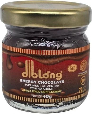 Diblong Ειδικό Συμπλήρωμα Διατροφής 40gr Energy Chocolate